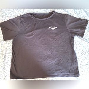 Women’s Shein Mountain and Letter Graphic Tee